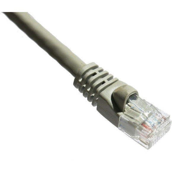 Axiom 3FT CAT6A 650mhz Patch Cable Molded Boot (Gray)