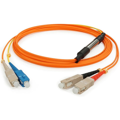 AddOn 3m Cisco CAB-GELX-625 Compatible SC (Male) to SC (Male) Orange OM1 & OS1 Duplex Fiber Mode Conditioning Cable