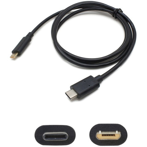 AddOn 1m USB 3.1 (C) Male to Micro-USB 2.0 (B) Male Black Cable