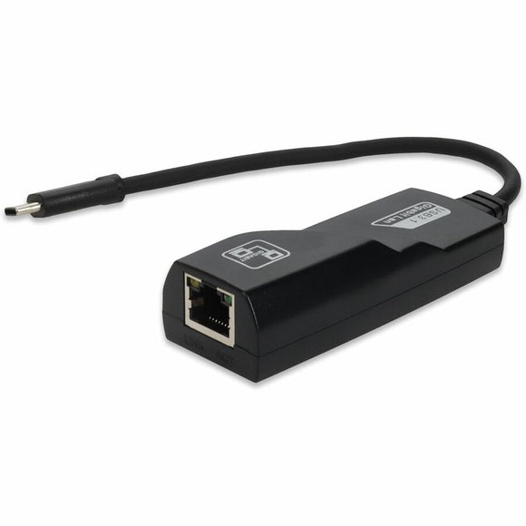 AddOn USB 3.1 (C) Male to RJ-45 Female Black Adapter