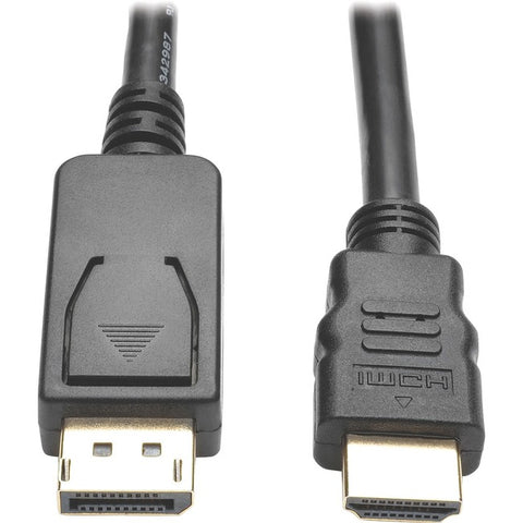 Tripp Lite 6ft DisplayPort to HDMI Adapter Active Converter DP w/ Latches to HDMI DPort 1.2 4K x 2K M/M