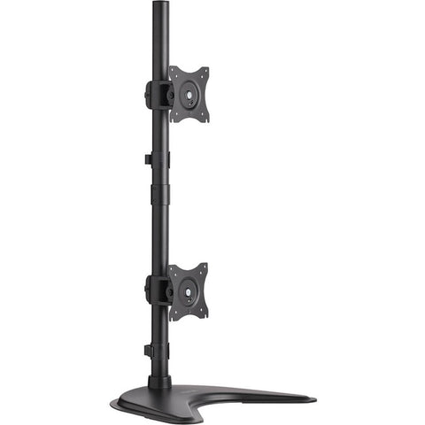 Tripp Lite Dual Vertical Flat-Screen Desk Mount Monitor Stand Clamp Swivel Tilt 15" to 27" Flat Screen Displays