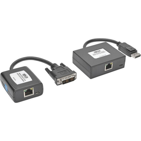 Tripp Lite DisplayPort DVI Over Cat5/6 Active Video Extender Transmitter Receiver
