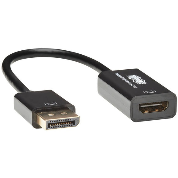 Tripp Lite 6in DisplayPort to HDMI Adapter Converter 4K x 2K @ 24/30Hz Active UHD DP to HDMI M/F DPort 1.2 6
