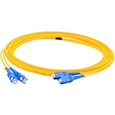 Add-on Addon 18m Fc (male) To Sc (male) Yellow Os1 Duplex Lszh Single-mode Fiber (smf)