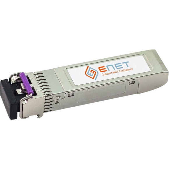 ENET Ruckus (Formerly Brocade) Compatible E1MG-BXD-120K TAA Compliant Functionally Identical 1000BASE-BX Bi-Di SFP 1570nm TX/1510nm RX 120km w/DOM Single-mode Simplex LC