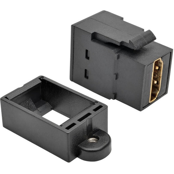 Tripp Lite HDMI All-in-One Keystone/Panel Mount Coupler (F/F) Black