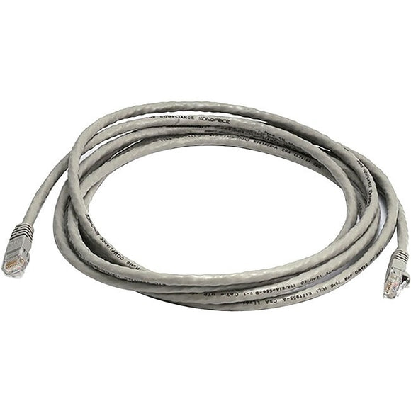 Monoprice Cat6 24AWG UTP Ethernet Network Patch Cable, 10ft Gray