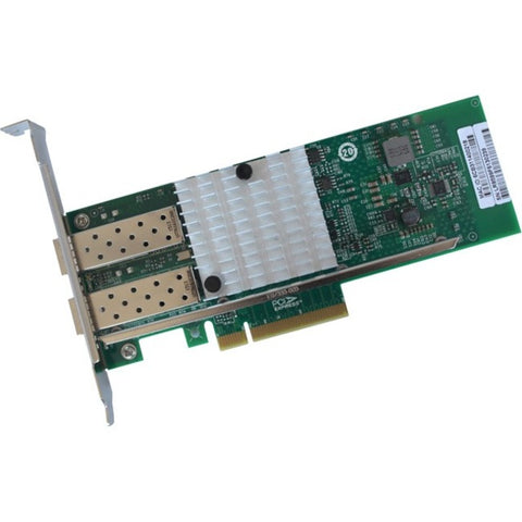 HP Compatible 665249-B21 - PCI Express x8 Network Interface Card (NIC) 2x Open SFP+ Ports Intel 82599 Chipset Based