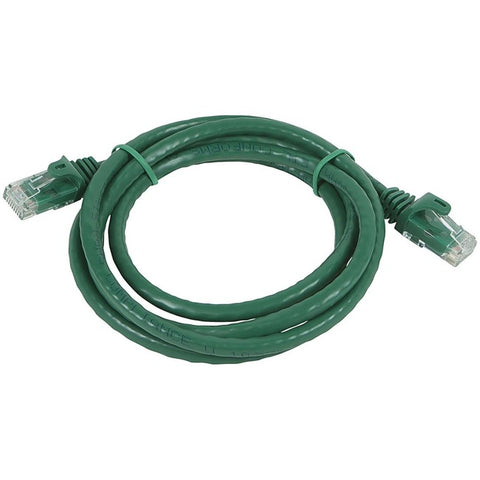 Monoprice FLEXboot Series Cat6 24AWG UTP Ethernet Network Patch Cable, 3ft Green