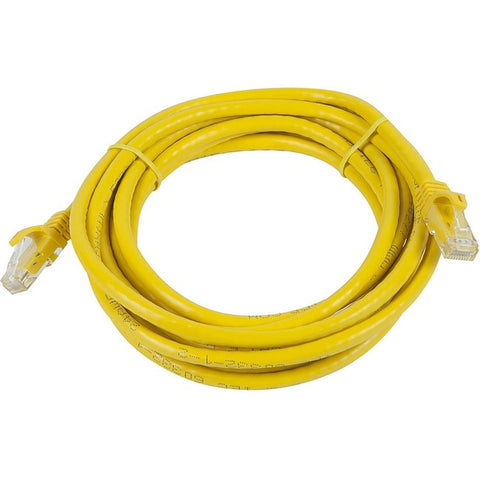 Monoprice FLEXboot Series Cat6 24AWG UTP Ethernet Network Patch Cable, 14ft Yellow