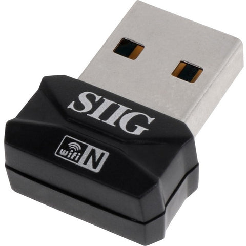 SIIG IEEE 802.11n Wi-Fi Adapter for Desktop Computer/Notebook