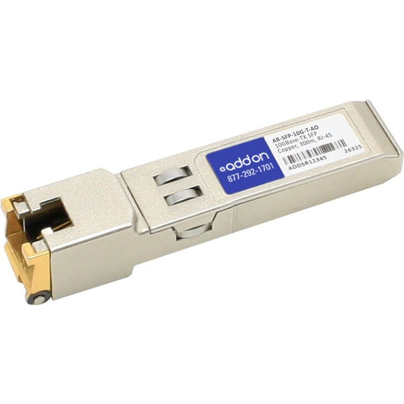 AddOn Arista Networks AR-SFP-10G-T Compatible TAA Compliant 10GBase-TX SFP+ Transceiver (Copper, 30m, RJ-45)