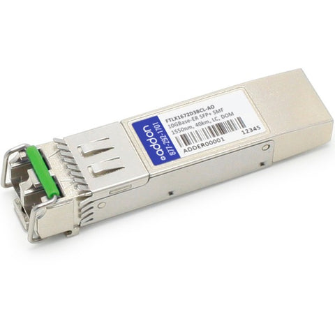 AddOn Finisar FTLX1672D3BCL Compatible TAA Compliant 10GBase-ER SFP+ Transceiver (SMF, 1550nm, 40km, LC, DOM)