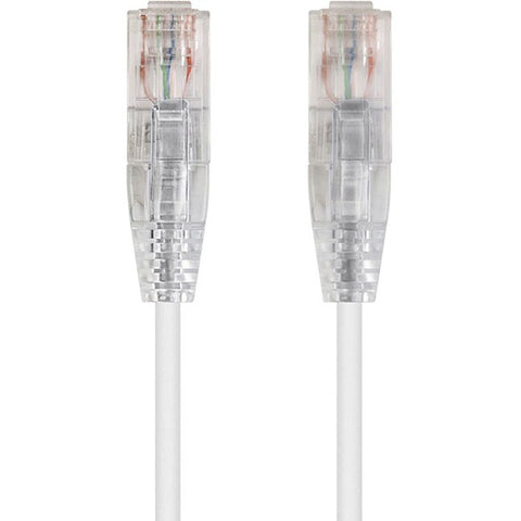 Monoprice SlimRun Cat6 28AWG UTP Ethernet Network Cable, 5ft White