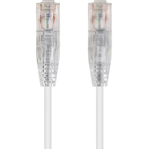 Monoprice SlimRun Cat6 28AWG UTP Ethernet Network Cable, 14ft White