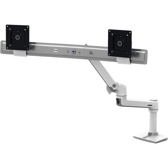 Ergotron Desk Mount for Monitor - Polished Aluminum