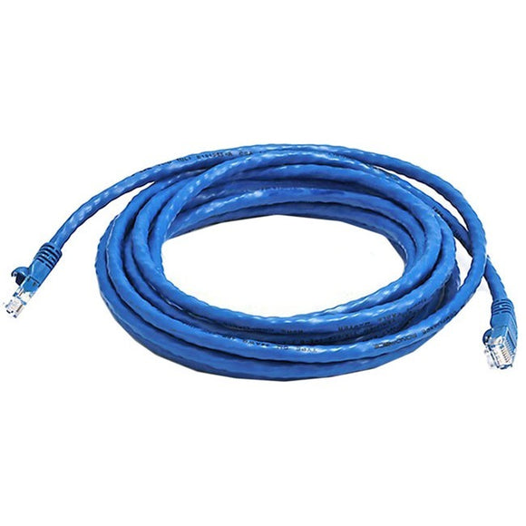 Monoprice Cat6 24AWG UTP Ethernet Network Patch Cable, 14ft Blue