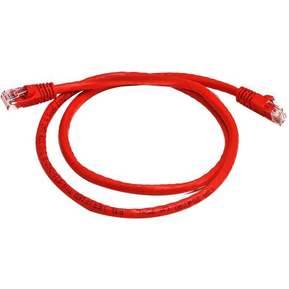 Monoprice Cat6 24AWG UTP Ethernet Network Patch Cable, 3ft Red