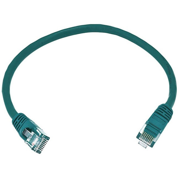 Monoprice Cat6 24AWG UTP Ethernet Network Patch Cable, 1ft Green