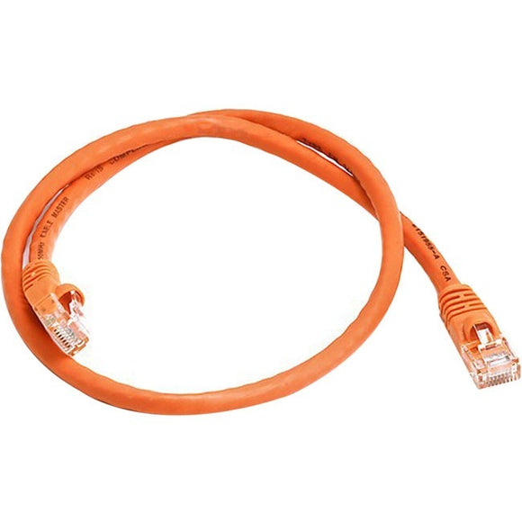 Monoprice Cat6 24AWG UTP Ethernet Network Patch Cable, 2ft Orange