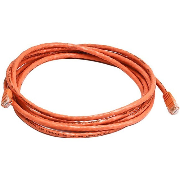 Monoprice Cat6 24AWG UTP Ethernet Network Patch Cable, 10ft Orange