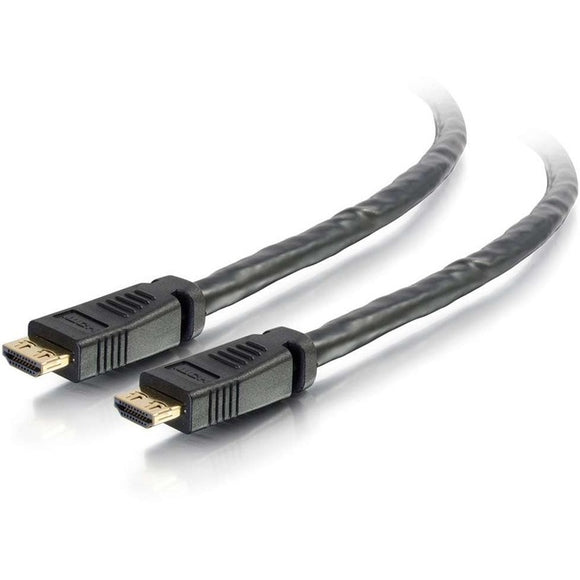 C2G 50ft 4K HDMI Cable with Gripping Connectors - Plenum Rated