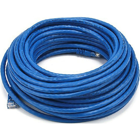 Monoprice Cat5e 24AWG UTP Ethernet Network Patch Cable, 50ft Blue