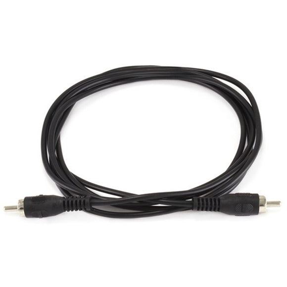 Monoprice 6ft RCA Plug/Plug M/M Cable - Black