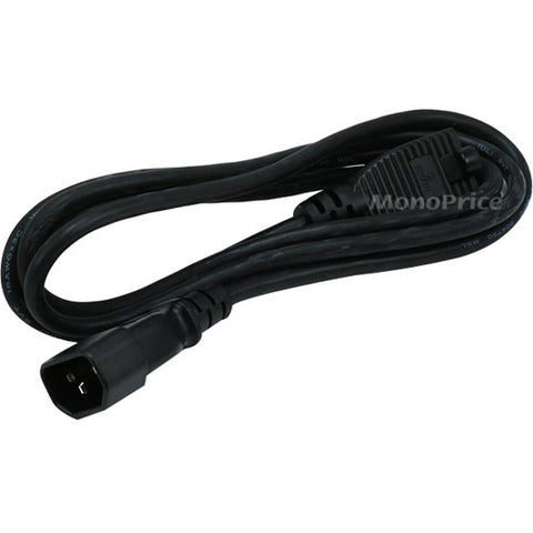 Monoprice, Inc. Power Adapter Cord Cable-black 6ft