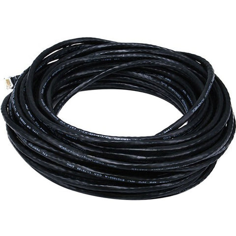 Monoprice Cat5e 24AWG UTP Ethernet Network Patch Cable, 50ft Black