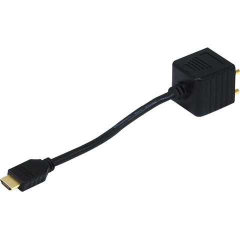 Monoprice Video Splitter - HDMI Male to DVI-D Female X 2