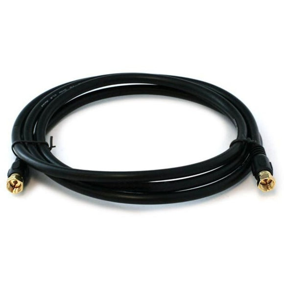 Monoprice, Inc. Rg6 Coaxial Cable W F Type 6ft - Black