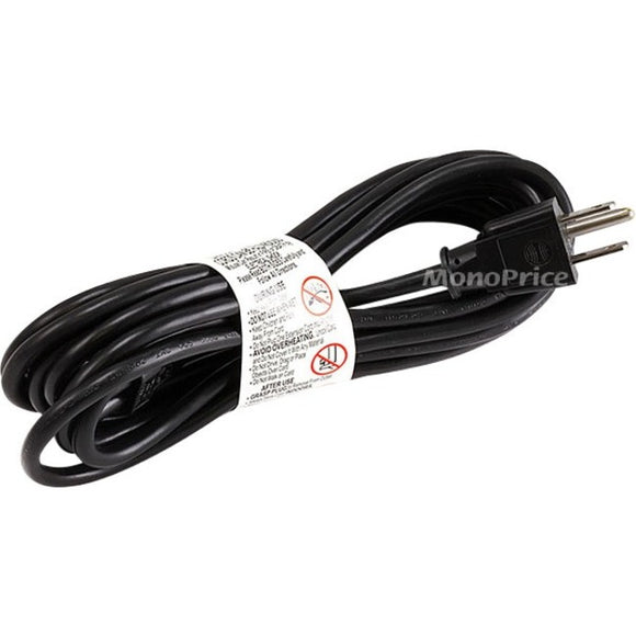 Monoprice, Inc. Grounded Ac Power Cord_ 15ft Black