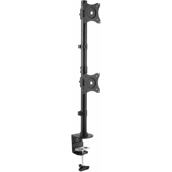 StarTech.com Desk Mount Dual Monitor Mount - Vertical - Steel Dual Monitor Arm - For VESA Mount Monitors up to 27