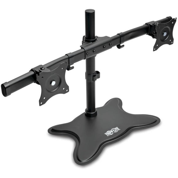 Tripp Lite Dual-Monitor TV Desktop Display Mount Stand Full Motion 13