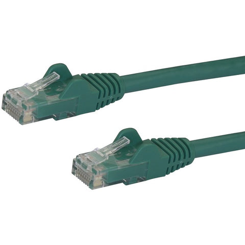StarTech.com 2ft CAT6 Ethernet Cable - Green Snagless Gigabit - 100W PoE UTP 650MHz Category 6 Patch Cord UL Certified Wiring/TIA