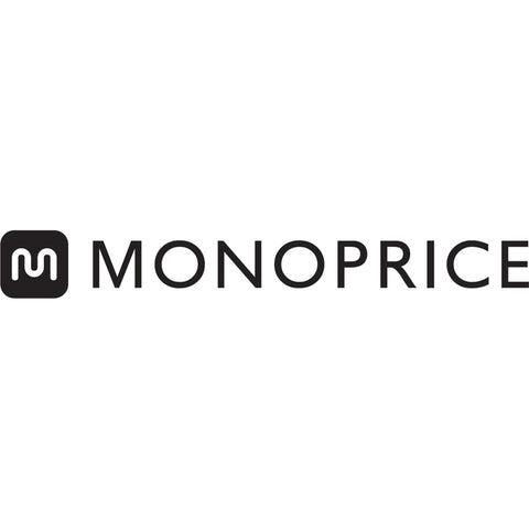 Monoprice 50ft. Cloth Series 1/4 inch T/S Male 20AWG Instrument Cable - Black & Gold