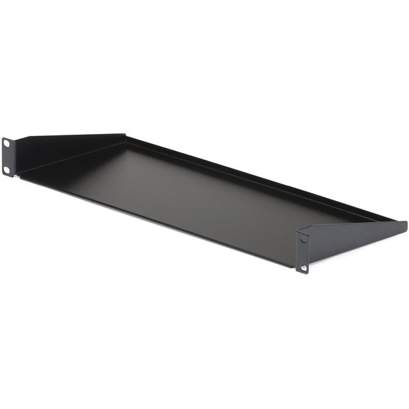 StarTech.com 1U Vented Server Rack Cabinet Shelf - Fixed 10in Deep Cantilever Rackmount Tray for 19