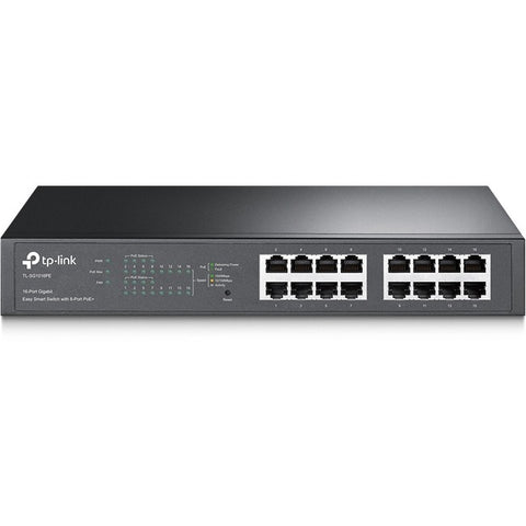 TP-Link TL-SG1016PE - 16-Port Gigabit Easy Smart PoE Switch with 8-Port PoE+ - Limited Lifetime Protection