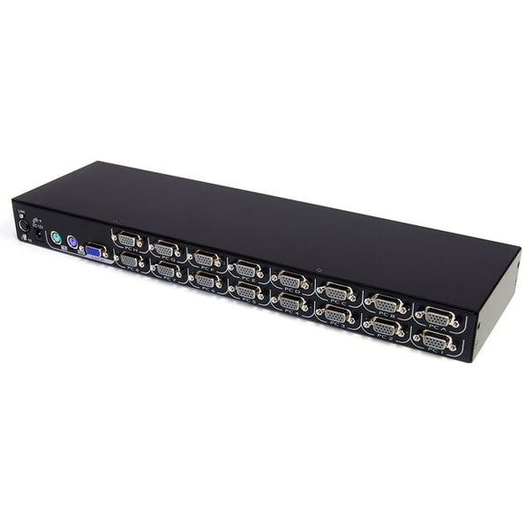 StarTech.com 16-port KVM Module for Rack-mount LCD Consoles with additional PS/2 and VGA Console