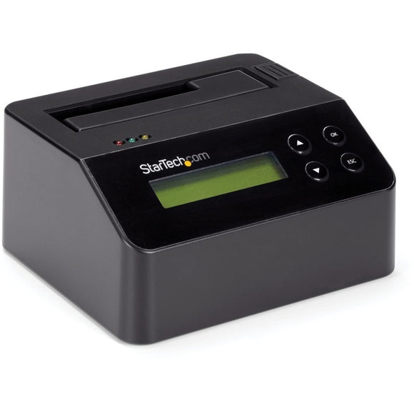 StarTech.com Hard Drive Eraser and Docking Station Standalone - 4Kn Support - TAA - 2.5 / 3.5 SATA SSD/HDD Dock & Wiper