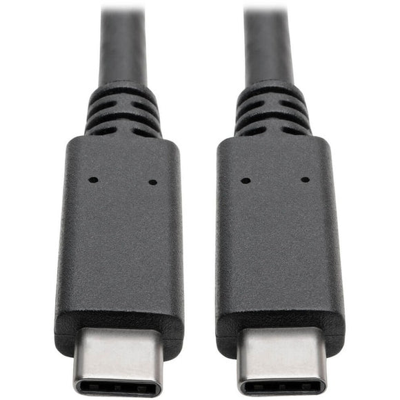 Tripp Lite USB C Cable USB 3.1 Gen 2 w/ 5A Rating 20V M/M USB Type C USB Type-C USB-C 3ft 3'