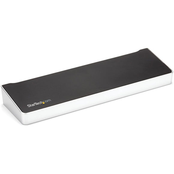 StarTech.com USB C Dock - Compatible with Windows / macOS - Supports Triple 4K Ultra HD Monitors - 60W Power Delivery - Power and Charge Laptop and Peripherals - DK30CH2DPPD