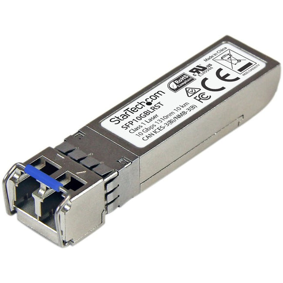 StarTech.com MSA Uncoded SFP+ Module - 10GBASE-LR - 10GE Gigabit Ethernet SFP+ 10GbE Single Mode Fiber (SMF) Optic Transceiver - 10km DDM