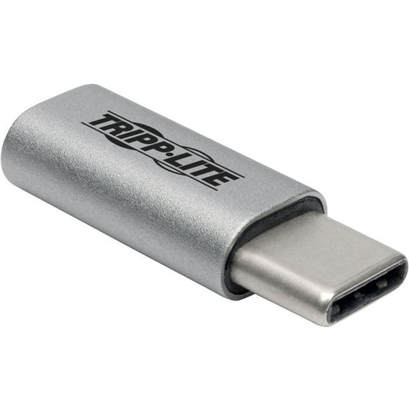 Tripp Lite USB C to USB Micro-B USB 2.0 Hi-Speed Adapter Compact USB Type C, USB-C, USB Type-C