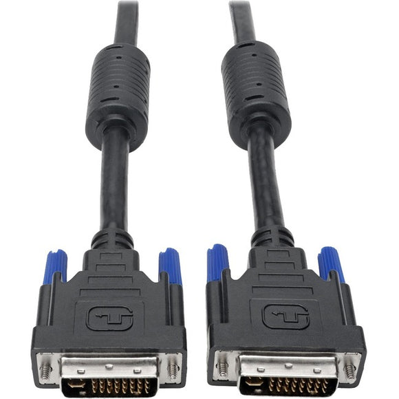 Tripp Lite DVI-I Dual-Link Digital/Analog Monitor Cable (M/M), 2560 x 1600 (1080p), 10 ft.