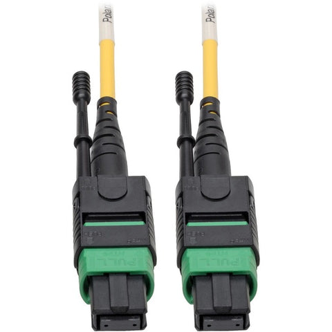 Tripp Lite MTP/MPO (APC) SMF Fiber Patch Cable 12 Fiber QSFP+ 40/100Gbe 1M