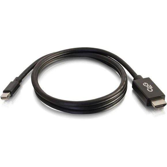 C2G 3ft Mini DisplayPort to HDMI Adapter Cable - Black - TAA