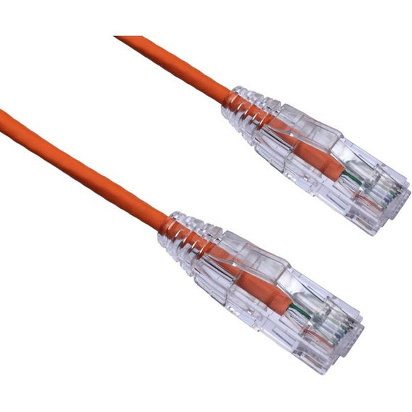 Axiom 4FT CAT6 BENDnFLEX Ultra-Thin Snagless Patch Cable 550mhz (Orange)